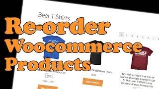 How to RE-ORDER products in a Woocommerce category