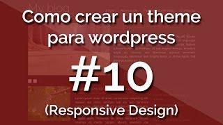 [Curso] Como crear un theme para wordpress con responsive design 10. Diseño del slider y footer