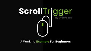 ScrollTrigger for GSAP | Animation on Page Scroll