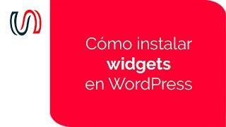 Instalar Widgets en WordPress | WordPress para Novatos