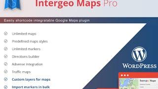 How To Add Intergeo Maps Plugin For Your Wordpress Website