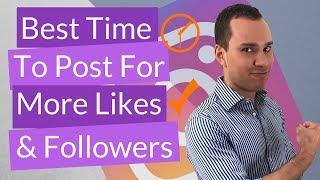 Best Time To Post To Instagram: Get More Likes & Followers