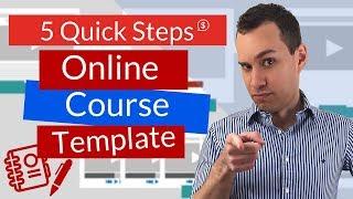 How To Create an Online Course Outline: 5 Easy Steps To Get Started (Online Course Blueprint)