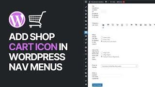 How To Add WooCommerce Shop Cart Icon In WordPress Nav Menus For Free?