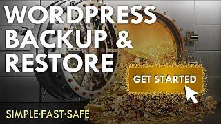 How To Backup A Wordpress Website In 5 Mins ~ 2020 ~ A  WordPress Backup And Restore Tutorial