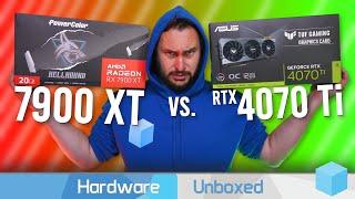 Radeon RX 7900XT vs. GeForce RTX 4070 Ti, 50+ Game Benchmark @ 1440p & 4K