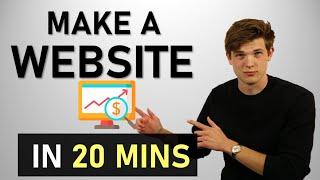 How To Build A Website in 20 Minutes (Wordpress Tutorial 2020)