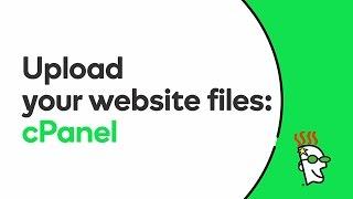 Upload Files with cPanel File Manager | GoDaddy