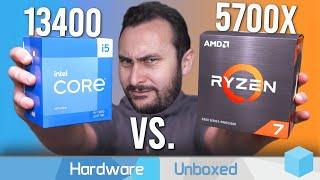 Core i5-13400 vs. Ryzen 7 5700X, CPU & GPU Scaling Benchmark