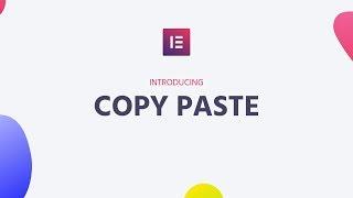 Introducing Copy Paste