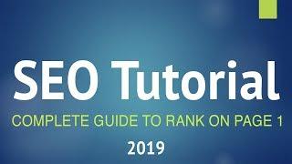 SEO Tutorial for Beginners - Step by Step Guide 2019! (+YOAST SEO)