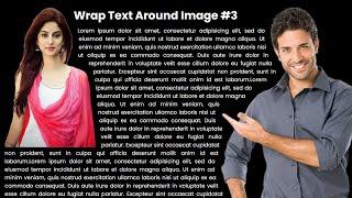 Wrap Text Around Image using CSS | CSS shape-outside
