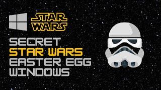 SECRET STAR WARS EASTER EGG Present On Every Windows Computer - Hidden Movie + How To Watch
