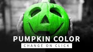 Change Pumpkin's Color On Click | Html CSS and jQuery