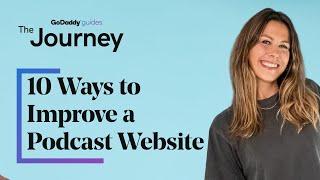 10 Ways to Create a Podcast Website for You or Your Clients