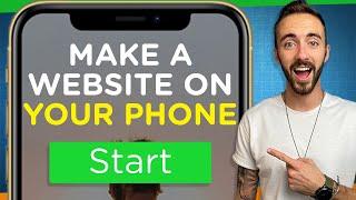 How to Create a Website from Your Mobile Phone | Step-by-Step 2020