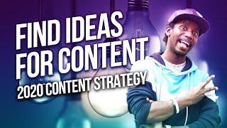 HOW TO FIND CONTENT IDEAS FOR SOCIAL MEDIA (7 Tips To Dominate Social Media in 2020)