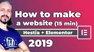 How To Make A WordPress Website In Under 15 Minutes (Step By Step)