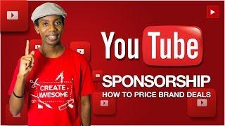 How to Price YouTube Sponsor Deals