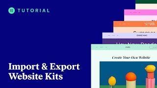 How to Import and Export Elementor Websites