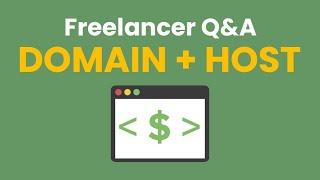 Freelancer Q&A: Price Point for Domain & Hosting Management Only?