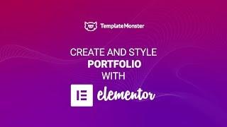 How to Create an Astonishing Portfolio? Elementor Page Builder Tutorial. JetElements Add-on