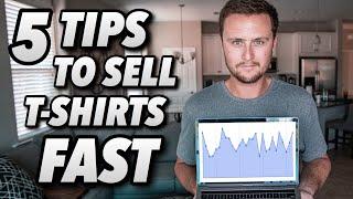 5 Tips To Sell T-Shirts Fast