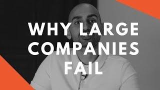 One (SHOCKING) Reason Large Companies Fail
