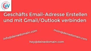 Domain Email Adresse bei Siteground erstellen und mit Gmail/Outlook verbinden
