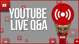 EMERGENCY! YOUTUBE MONETIZATION 2018 UPDATE | YouTube LIVE Q&A