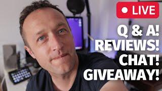 SITE REVIEWS + Q&A + CHAT + GIVEAWAY - LIVE!