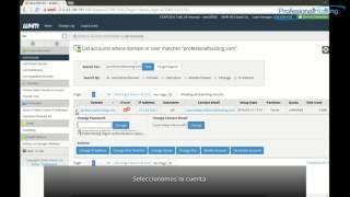 Como administrar recursos y limites desde WHM
