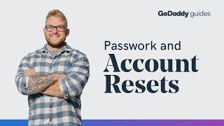 How to Change/Reset Account or User Passwords