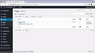 How To Delete WordPress Pages #11