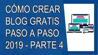 Cómo Crear un Blog Gratis Paso a Paso en Español 2019 - PARTE 4 | Colocando tus Redes Sociales