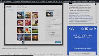 Adding WordPress Images To Posts Or Pages