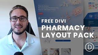 Get a FREE Pharmacy Layout Pack for Divi