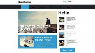 Hotels Responsive Moto CMS 3 Template #53226