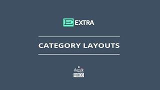 Extra Category Layouts