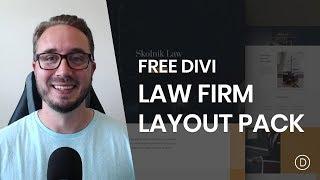 Get a Free Law Firm Layout Pack for Divi