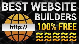 Top 5 Best FREE Website Builders (easy To Use)