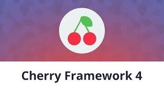 Cherry Framework 4. How To Work With Cherry Portfolio