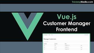 Vue js Customer Manager App Frontend