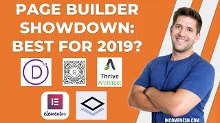 The Best Page Builder for 2019 - Experiment to decide once and for all - Gutenberg, Divi, Thrive...