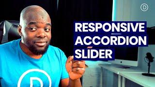 How to Create a Responsive Accordion Slider In Divi