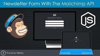 Newsletter Signup App - Mailchimp API
