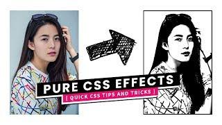 CSS Image Hover Effects | Color to Black And white Portrait Effect