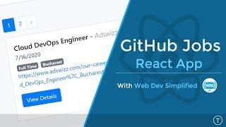 Build a GitHub Jobs App With React Hooks