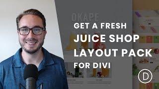 Get a FREE & Fresh Juice Shop Layout Pack