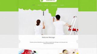 Painting Company Responsive Moto CMS 3 Template #54642